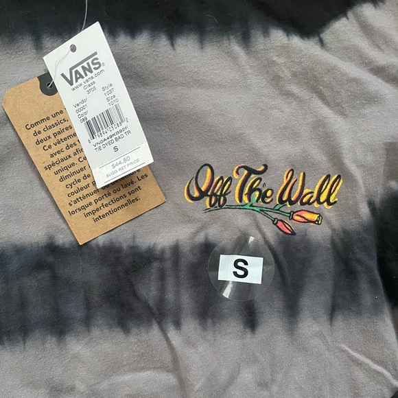 NWT Vans Skull Long Sleeve Tee - Picture 5 of 5